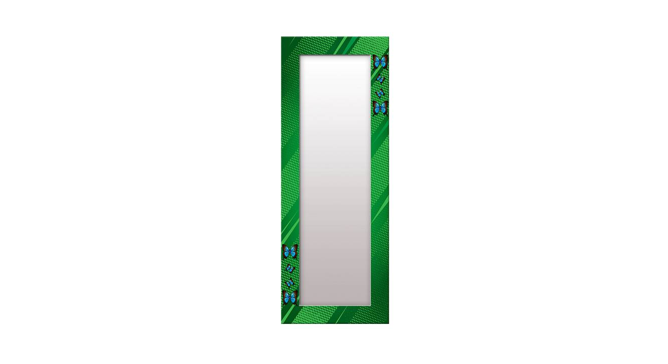 Green Mdf Wall Mirror Urban Ladder