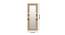 Floretta Wall Mirror (Brown, Tall Configuration, Rectangle Mirror Shape) by Urban Ladder - Design 1 Dimension - 385698