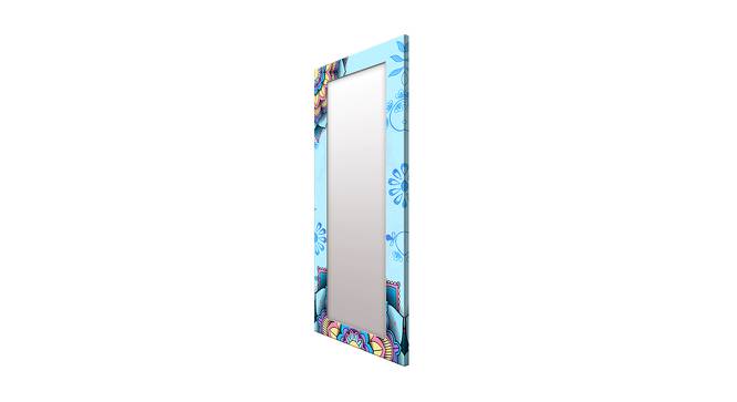 Jodey Wall Mirror (Blue, Tall Configuration, Rectangle Mirror Shape) by Urban Ladder - Cross View Design 1 - 385780