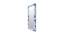 Kimba Wall Mirror (Blue, Tall Configuration, Rectangle Mirror Shape) by Urban Ladder - Cross View Design 1 - 385783