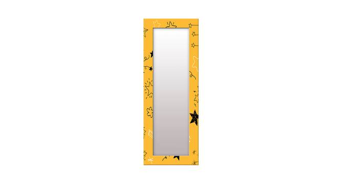 Nurit Wall Mirror (Yellow, Tall Configuration, Rectangle Mirror Shape) by Urban Ladder - Front View Design 1 - 385864