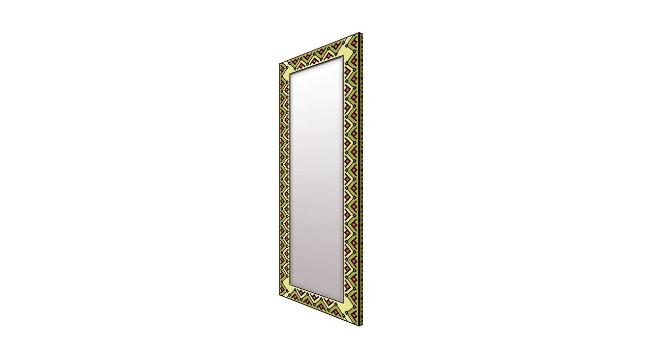 Green Mdf Wall Mirror Urban Ladder