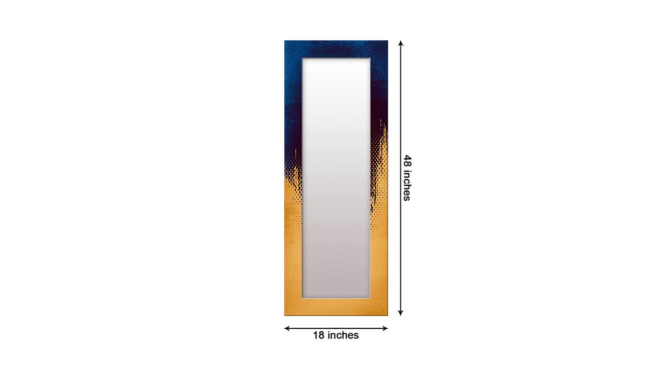 Yellow Mdf Wall Mirror Urban Ladder