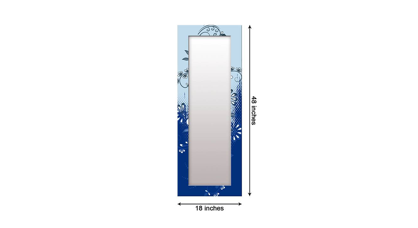 Lurline wall mirror blue 6