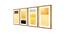 Wynn Wall Art (Gold) by Urban Ladder - Cross View Design 1 - 385922