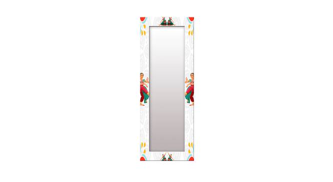 Welford Wall Mirror (White, Tall Configuration, Rectangle Mirror Shape) by Urban Ladder - Front View Design 1 - 385965