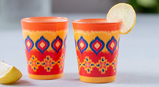 Hasina Shot Glass (Set Of 2 Set) by Urban Ladder - Front View Design 1 - 386106