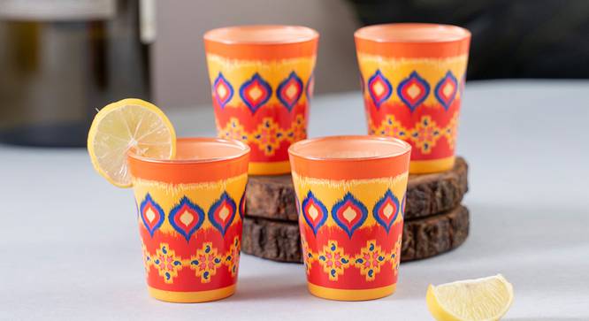 Hasina Shot Glass (Set Of 4 Set) by Urban Ladder - Front View Design 1 - 386107