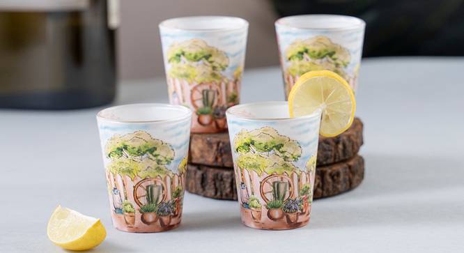 Maleah Shot Glass (Set Of 4 Set) by Urban Ladder - Front View Design 1 - 386217