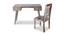 Raoul Study Table with Chair (Satin Finish, Vintage Grey & Paintco Teak) by Urban Ladder - Cross View Design 1 - 386537