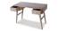 Raoul Study Table with Chair (Satin Finish, Vintage Grey & Paintco Teak) by Urban Ladder - Rear View Design 1 - 386567