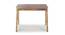 Remy Study Table (Satin Finish, Paintco Teak & Light Walnut) by Urban Ladder - Design 1 Side View - 386577