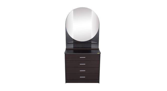 Bellezza Chest Of Drawers With Mirror (Foil Lam Finish, Imperial Teak) by Urban Ladder - Cross View Design 1 - 387295