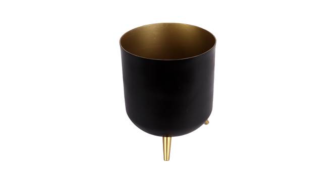 Harlie Planter (Black & Gold) by Urban Ladder - Cross View Design 1 - 387903