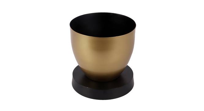 Edmund Planter (Black & Gold) by Urban Ladder - Cross View Design 1 - 387904