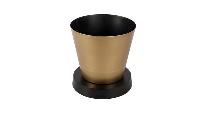 Everette Planter (Black & Gold) by Urban Ladder - Cross View Design 1 - 387905