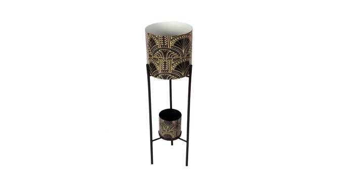 Cora Planter (Black) by Urban Ladder - Cross View Design 1 - 387912