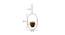 Darryl Planter (Gold) by Urban Ladder - Design 1 Dimension - 387931