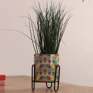 pristine interiors Ceramic Paint Metal Planter-picture-15