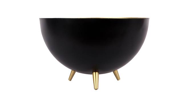 Madyson Planter (Black & Gold) by Urban Ladder - Front View Design 1 - 387952