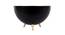 Madyson Planter (Black & Gold) by Urban Ladder - Front View Design 1 - 387952