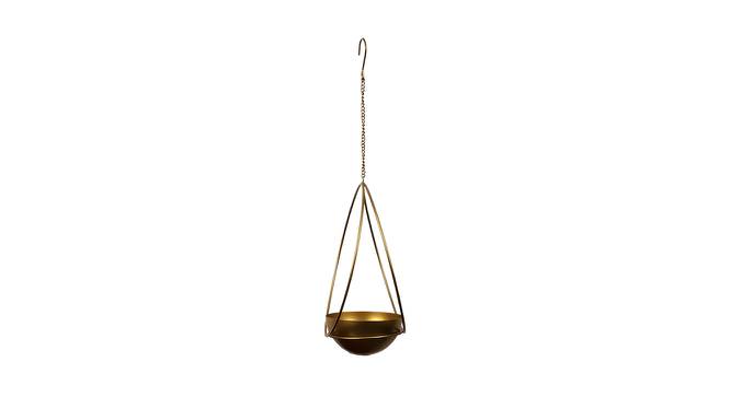 Marlow Planter (Gold) by Urban Ladder - Front View Design 1 - 387956