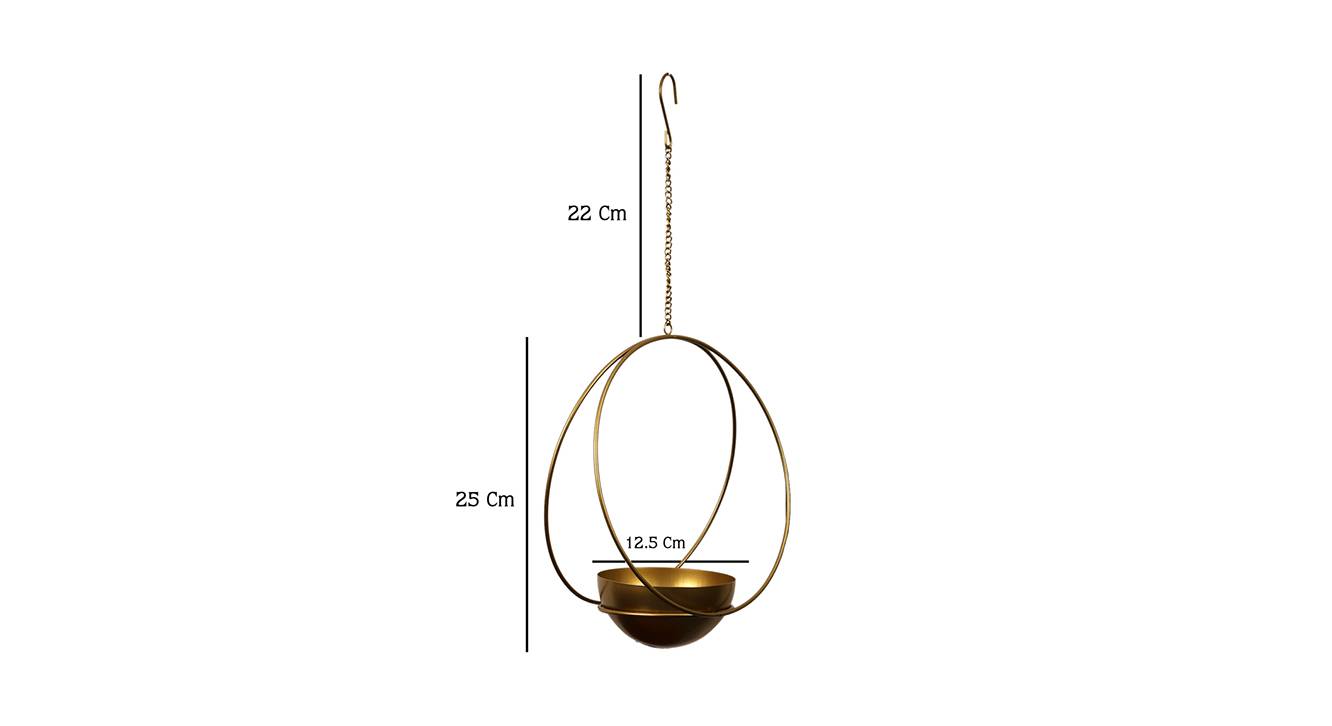 Marlow planter gold 6