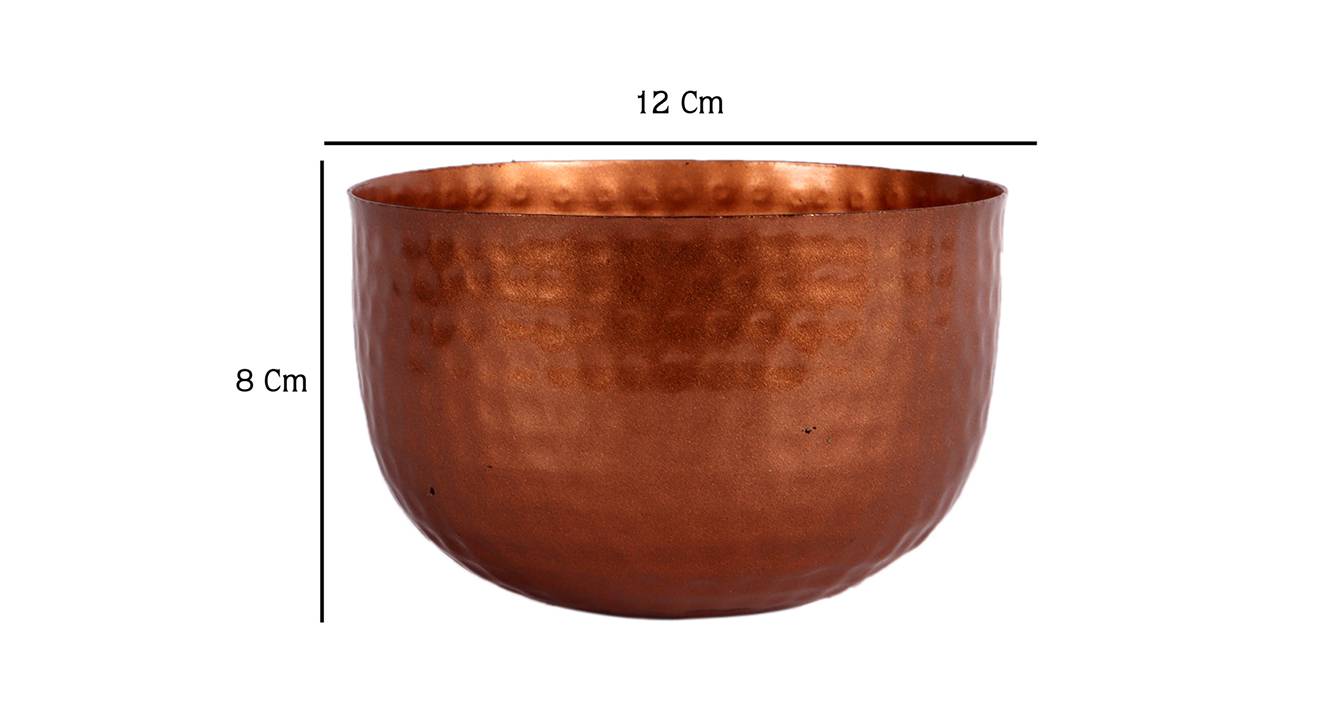 Kenton planter copper 6