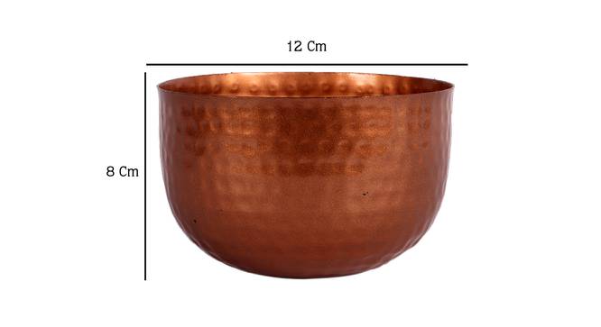 Kenton Planter (Copper) by Urban Ladder - Design 1 Dimension - 387991