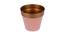 Hartley Planter (Gold & Pink) by Urban Ladder - Cross View Design 1 - 388001