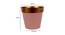 Hartley Planter (Gold & Pink) by Urban Ladder - Design 1 Dimension - 388003