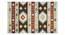 Akiva Dhurrie (120 x 180 cm  (47" x 67") Carpet Size) by Urban Ladder - Front View Design 1 - 388032