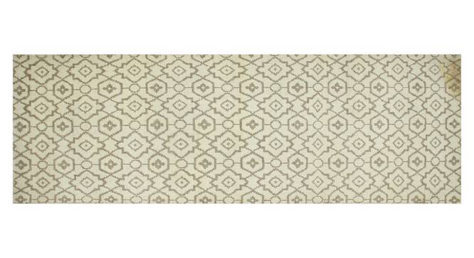 Aroha Dhurrie (Camel, 120 x 365 cm  (47" x 143") Carpet Size) by Urban Ladder - Front View Design 1 - 388052