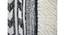 Besto Dhurrie (Ivory Black, 180 x 240 cm  (71" x 94") Carpet Size) by Urban Ladder - Cross View Design 1 - 388077