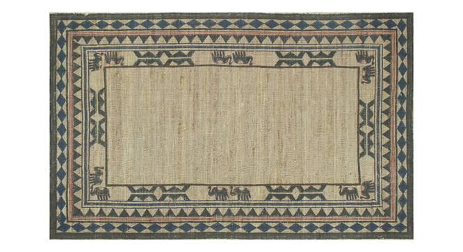 Enoral Dhurrie (155 x 240 cm  (61" x 94") Carpet Size) by Urban Ladder - Front View Design 1 - 388144