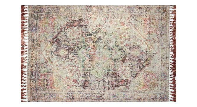 Persian Dhurrie (125 x 190 cm  (49" x 75") Carpet Size) by Urban Ladder - Front View Design 1 - 388203