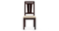 Bourdaine - Martha 6 Seater Dining Set (Mahogany Finish, Wheat Brown) by Urban Ladder - Front View Design 2 - 388696