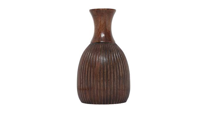Cara Table Vase (Brown) by Urban Ladder - Front View Design 1 - 388733