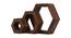 Carla Tealight Holder Set of 3 (Brown) by Urban Ladder - Front View Design 1 - 388736