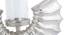 Briella Candle Holder (Silver) by Urban Ladder - Design 1 Close View - 388777