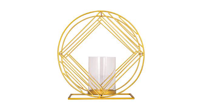 Ricci Candle Holder (Gold) by Urban Ladder - Cross View Design 1 - 388821