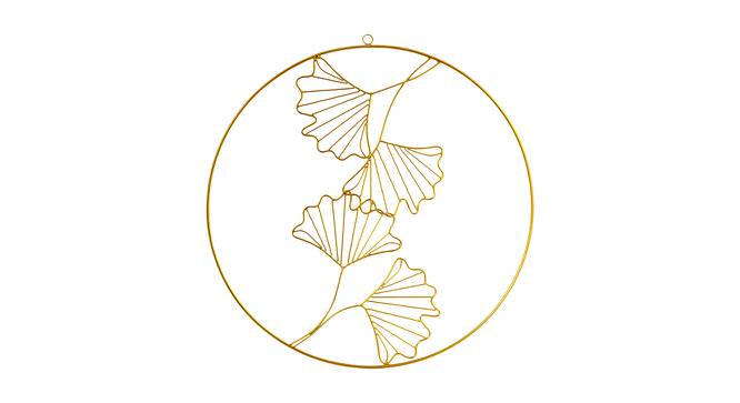 Capri Wall Decor (Gold) by Urban Ladder - Front View Design 1 - 388857