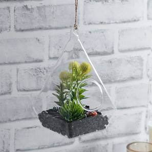 Flower Pot Stand Design Aurora Artificial Plant With Pot (Green)