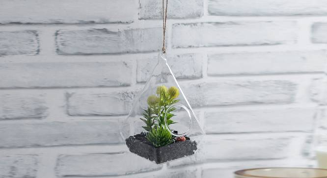 Aurora Artificial Plant With Pot (Green) by Urban Ladder - Front View Design 1 - 388868
