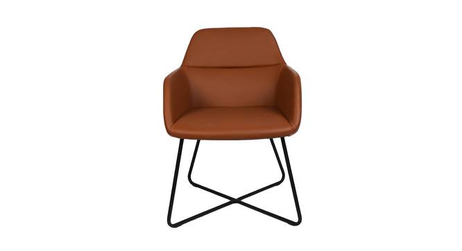 Izaiah Study Chair (Cognac) by Urban Ladder - Front View Design 1 - 388915