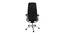 Rocco Study Chair (Black) by Urban Ladder - Design 1 Side View - 388944