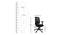 Eden Study Chair (Black) by Urban Ladder - Design 1 Dimension - 388955