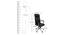 Ryland Study Chair (Dark Brown) by Urban Ladder - Design 1 Dimension - 388956