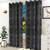 Amira door curtains set of 2 black lp