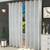 Avah door curtains set of 2 white lp